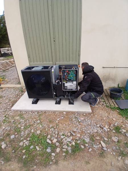 Remplacement de Pompe à Chaleur Géothermie par un modèle Air/Eau à haute performance à Saint-Laurent-de-la-Cabrerisse dans l'Aude 