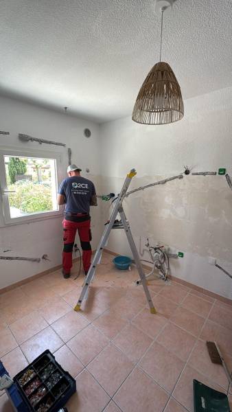 Rénovation Électrique Complète et Fourniture de Matériel Schneider Odace pour une Habitation à Agde dans l'Hérault (34).