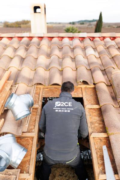 Installation d’un système de climatisation gainable Atlantic avec régulation par zone dans une maison à Narbonne